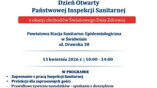 Dzień Otwarty Państwowej Inspekcji Sanitarnej w Świdwinie.