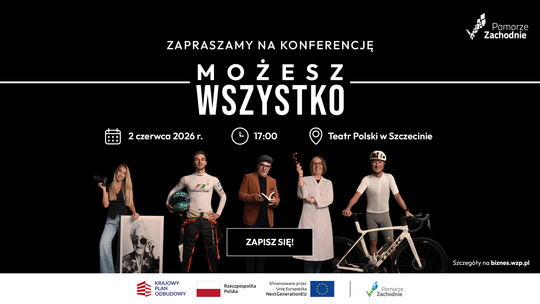 Już 2 czerwca 2026 r. o godz. 17:00 w Teatrze Polskim w Szczecinie odbędzie się konferencja podsumowująca realizację projektu oraz kampanii społeczno-edukacyjnej „Możesz Wszystko”.