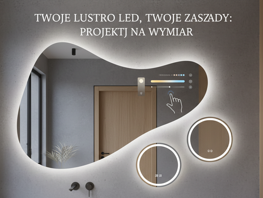 Twoje Lustro LED, Twoje Zasady: Projektuj na Wymiar