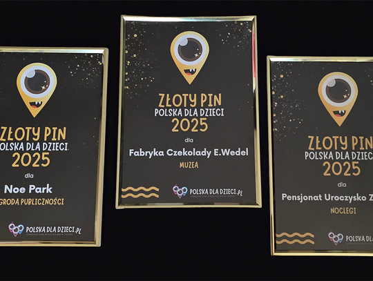 ZŁOTE PINY Polska dla Dzieci 2025 rozdane! Oto najlepsze miejsca dla rodzin z dziećmi w Polsce