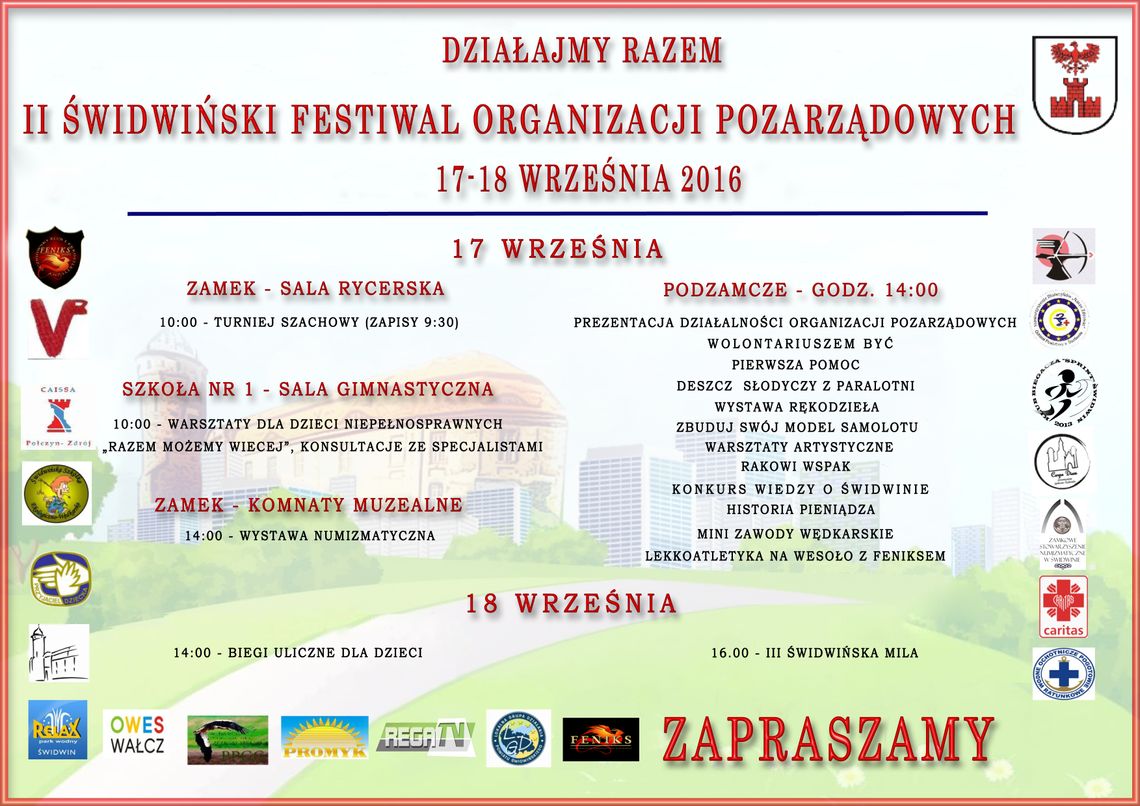 II Świdwiński Festiwal Organizacji Pozarządowych