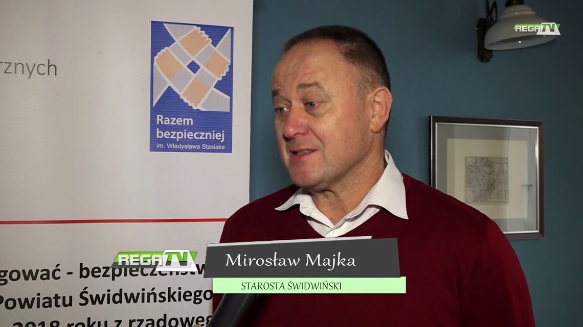 Powiat Świdwiński realizuje projekt pod nazwą: „Wiem jak reagować..."