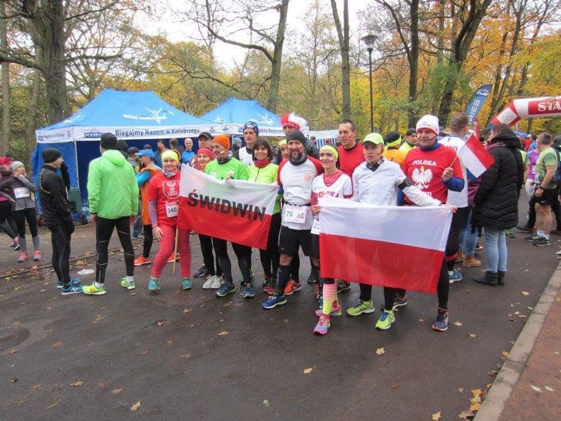 Świdwińscy biegacze uczcili Dzień Niepodległości