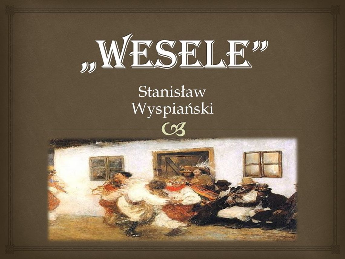 "Wesele" w liceum- Narodowe Czytanie "Wesela" Stanisława Wyspiańskiego. 