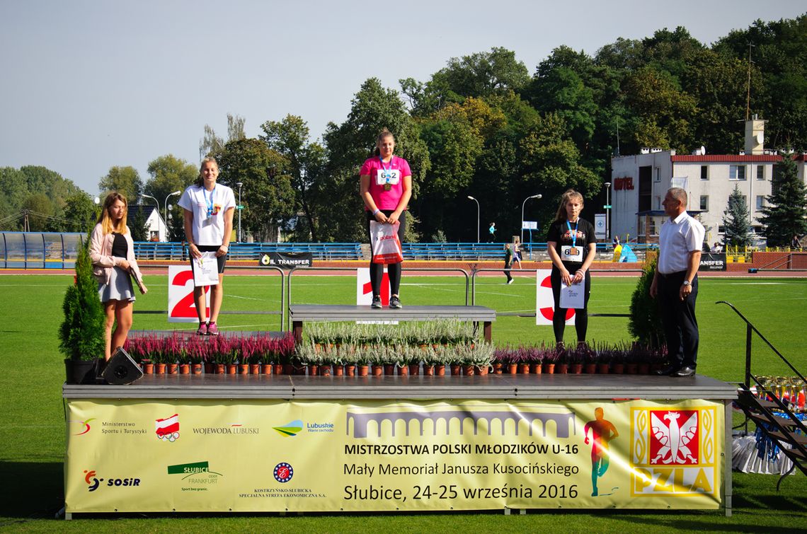 Wiktoria Macioszek – brązową medalistką Mistrzostw Polski Młodzików