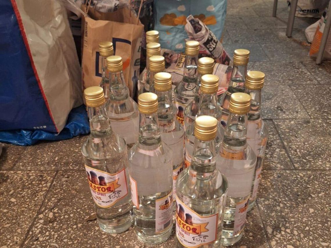 Zachodniopomorska KAS wykryła ponad 600 litrów nielegalnego alkoholu.