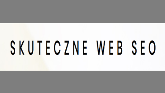 Skuteczne WEB SEO - pozycjonowanie stron www