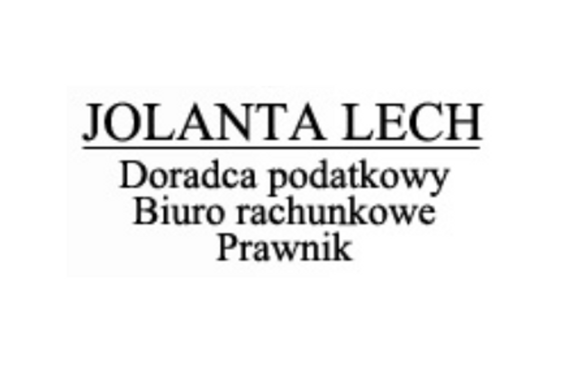 Jolanta Lech - doradca podatkowym  biuro rachunkowe, prawnik