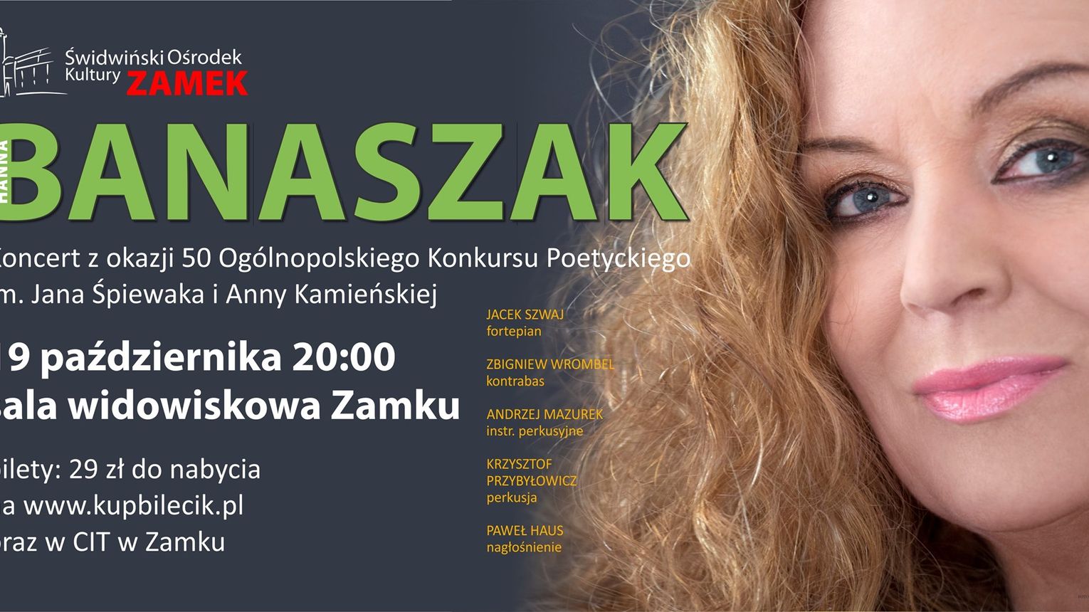 Koncert Hanny Banaszak