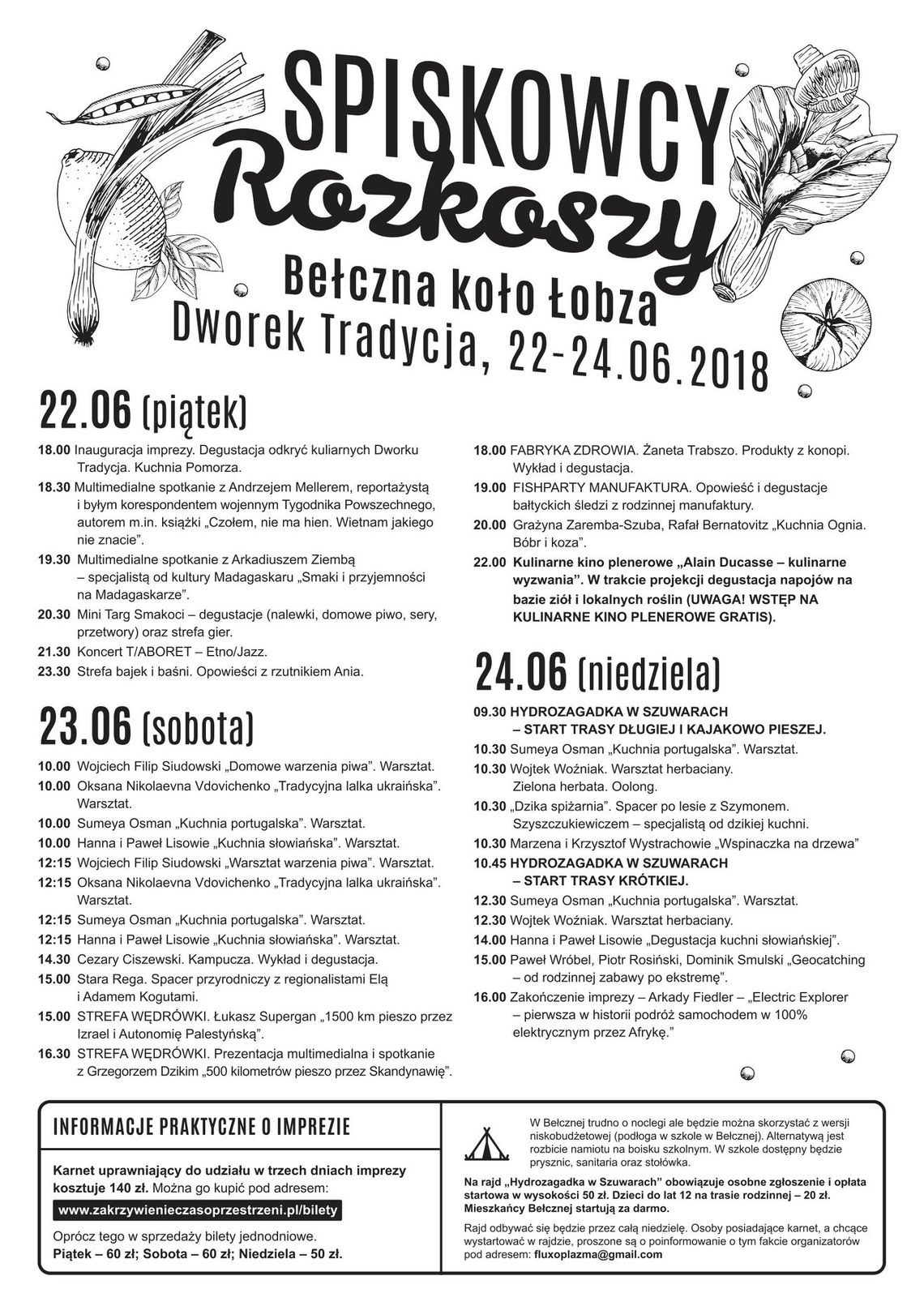 Festiwal Spiskowców Rozkoszy 2018