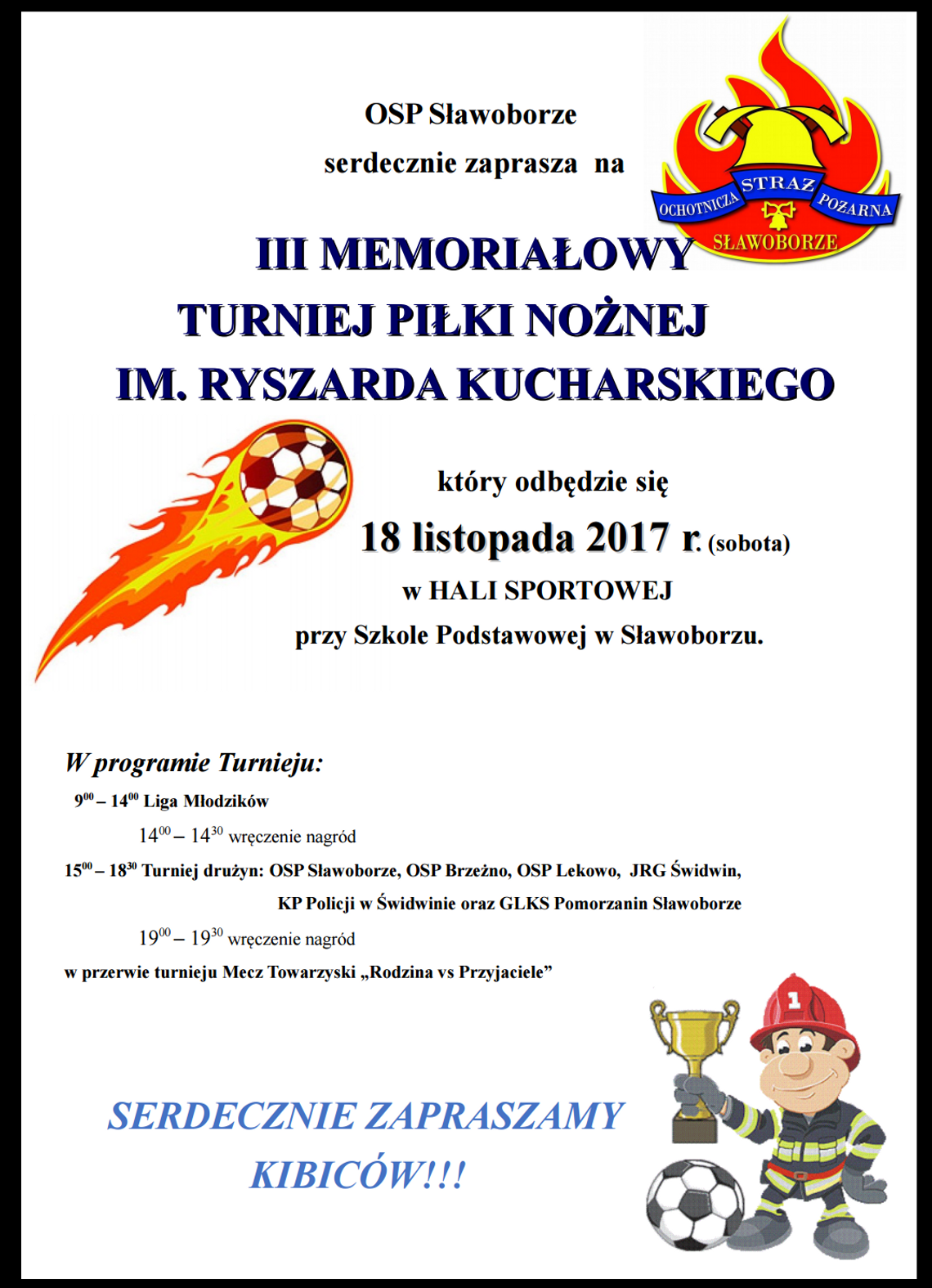 III Memoriałowy Turniej Piłki Nożnej im. Ryszarda Kucharskiego