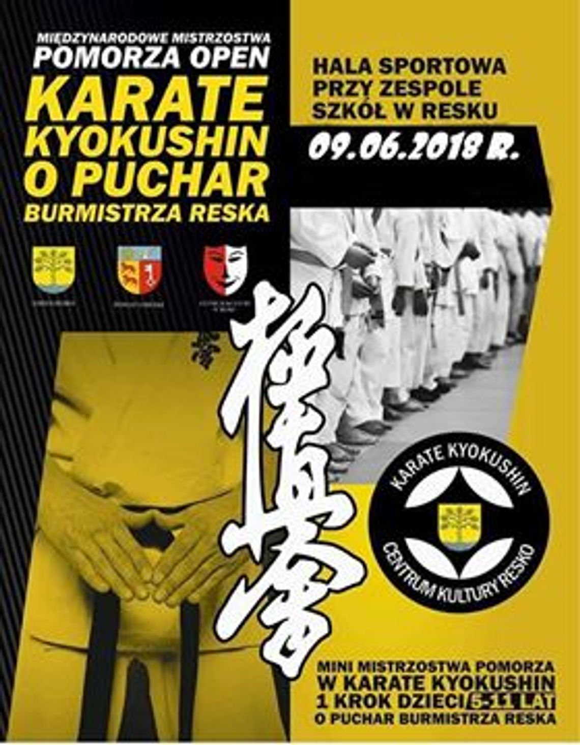 Międzynarodowe Mistrzostwa Pomorza Open w Karate Kyokushin o Puchar Burmistrza Reska