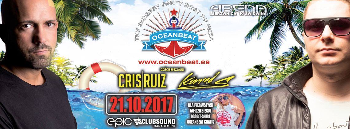 Oceanbeat Party World Tour 2017| Arena Bierzwnica