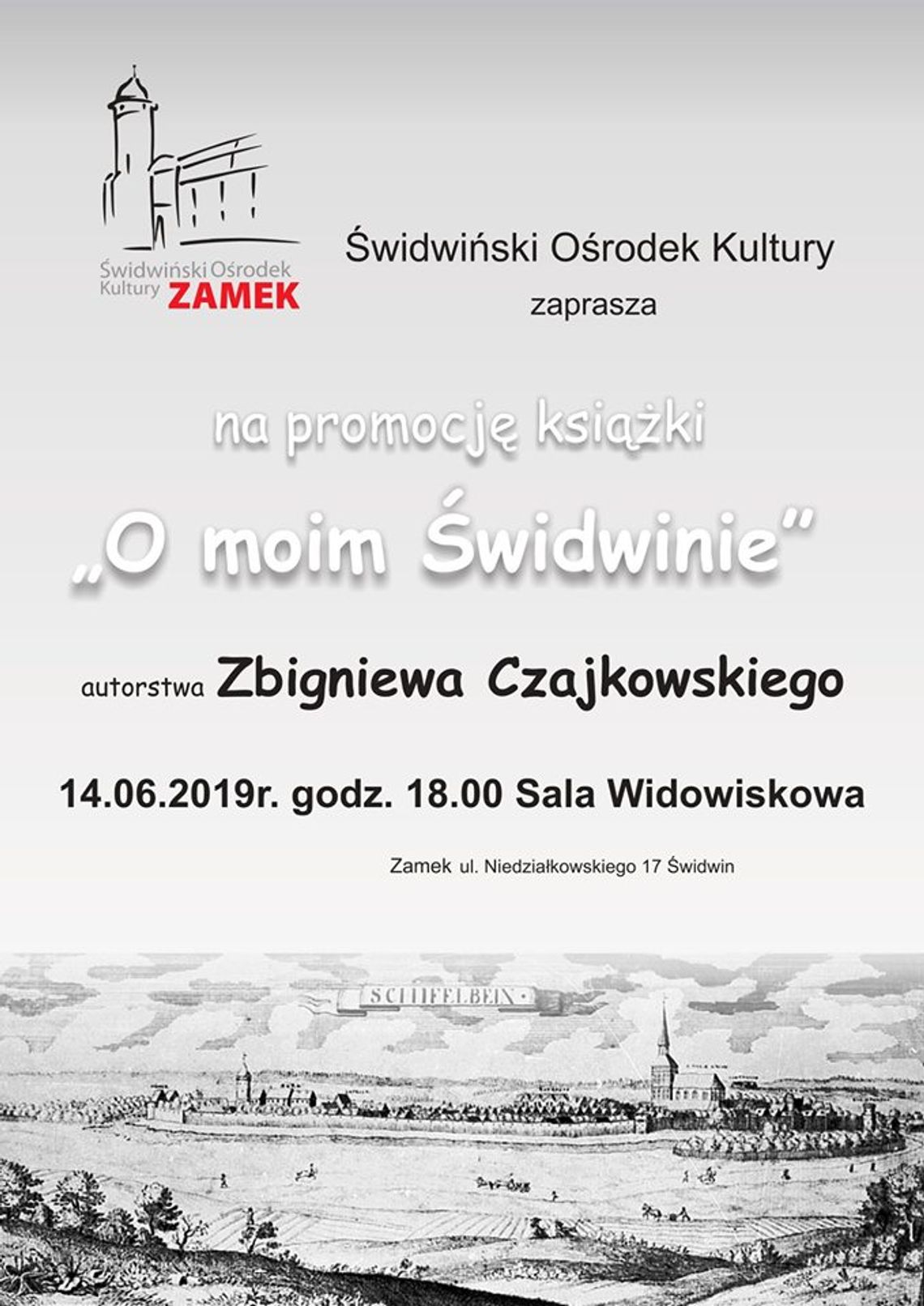 Promocja książki Zbigniewa Czajkowskiego "O moim Świdwinie"